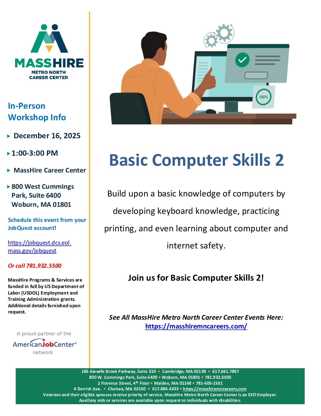 Basic Computer Skills 2 – flyer – inperson Woburn-20251216