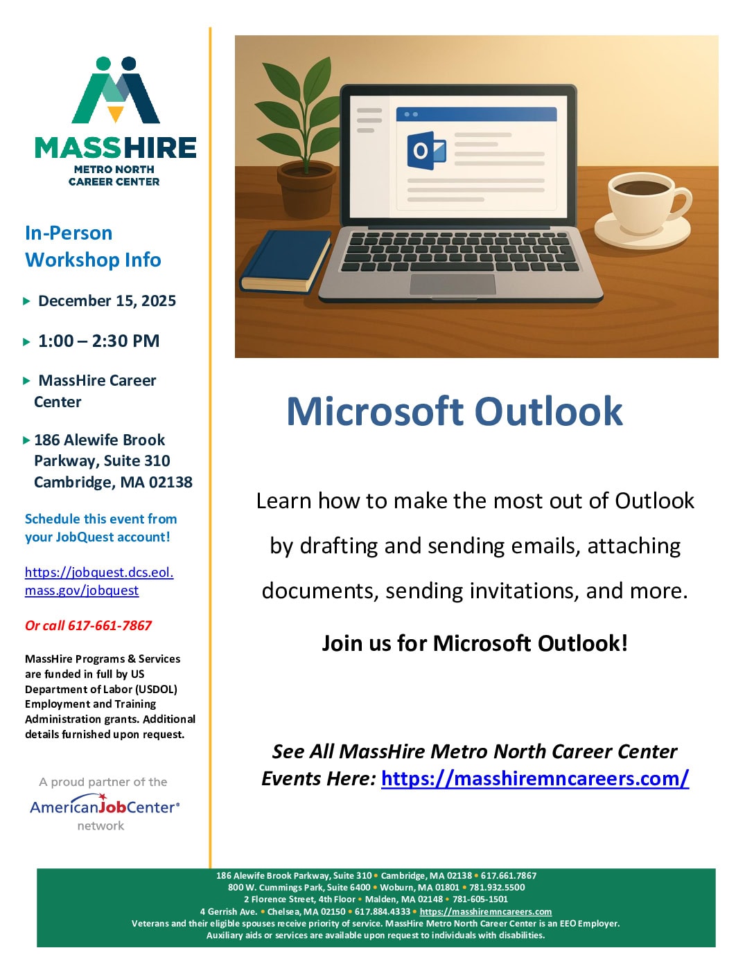 Microsoft Outlook – flyer – inperson Cambridge- 20251215